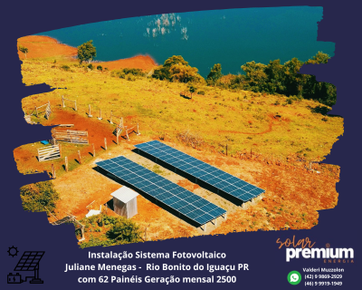 Inaugura nesta segunda-feira (5) em Laranjeiras do Sul a Solar Premium Energia 